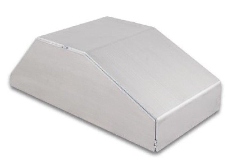 Vibrant I/C End Tank 6in Wide 12in Long 4in Tall Use w/ Horizontal I/C Core 12844 - 5052 Aluminum - 22844