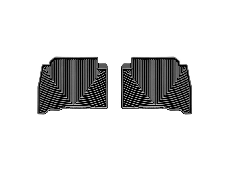WeatherTech 08-13 Lexus LX570 Rear Rubber Mats - Black - W127