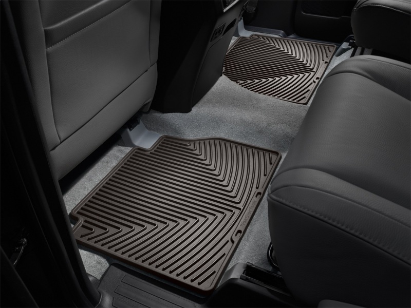 WeatherTech 2008-2015 Toyota Sequoia Rear Rubber Mats - Cocoa - W140CO