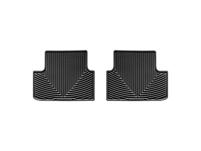 WeatherTech 08-12 Honda Accord Rear Rubber Mats - Black - W198