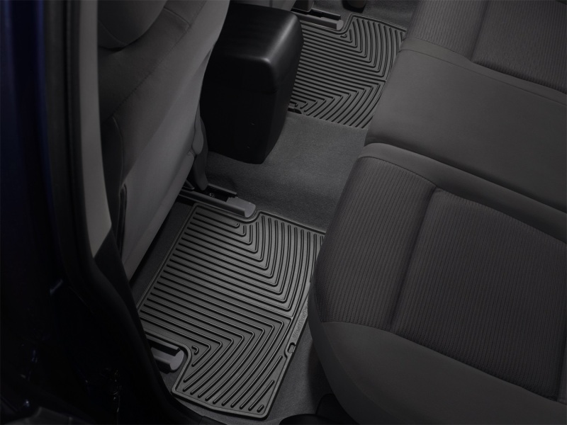 WeatherTech 93 Mercedes-Benz 300CE Rear Rubber Mats - Black - W20