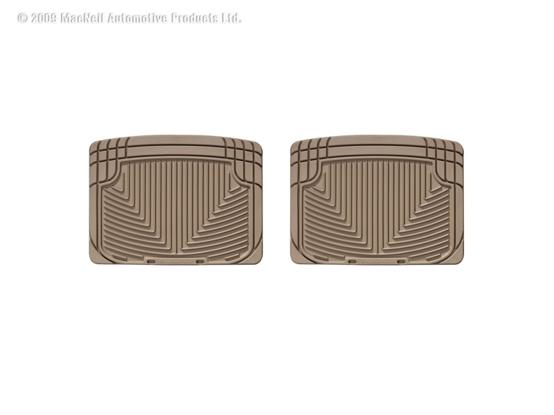 WeatherTech 93 Mercedes-Benz 300CE Rear Rubber Mats - Tan - W20TN