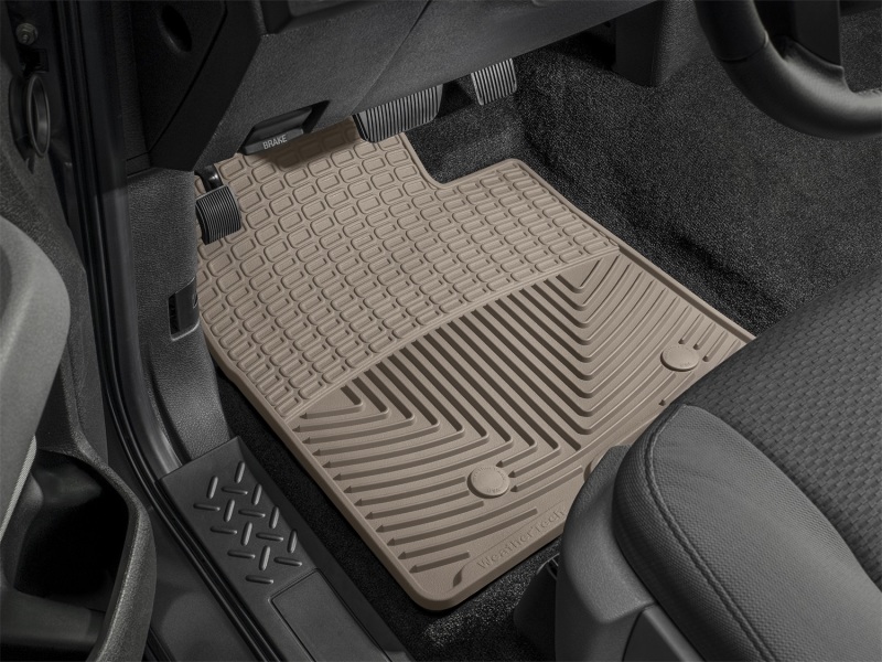 WeatherTech 09+ Ford F-150 Front Rubber Mats - Tan - W239TN