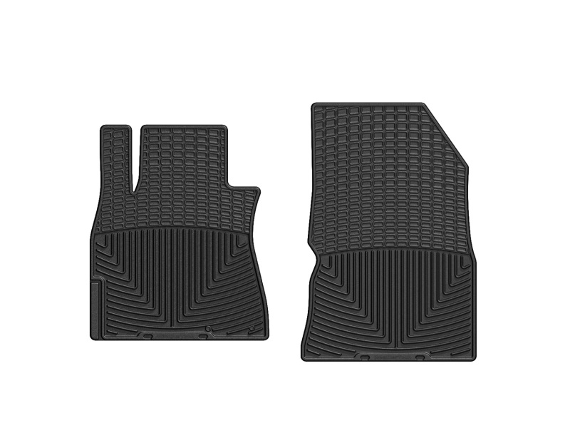 WeatherTech 12+ Nissan Versa Front Rubber Mats - Black - W262