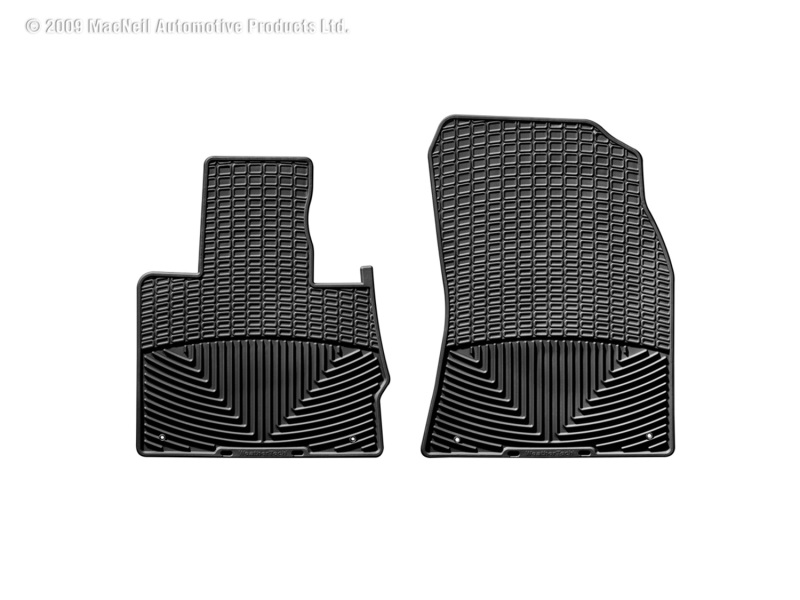 WeatherTech 00-06 BMW X5 Front Rubber Mats - Black - W27