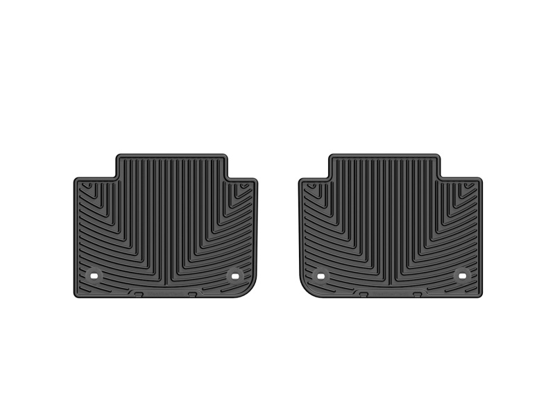 WeatherTech 13+ Lexus GS Rear Rubber Mats - Black - W280