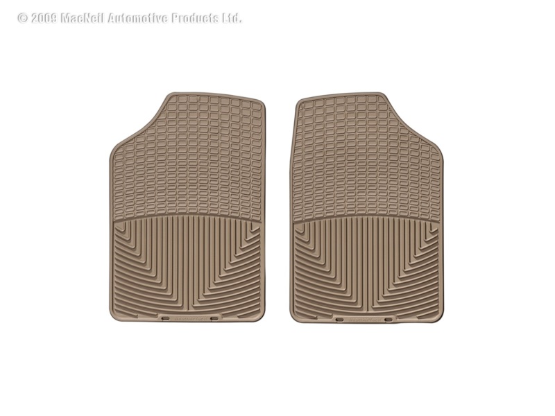 WeatherTech 94 Lincoln Town Car Front Rubber Mats - Tan - W2TN