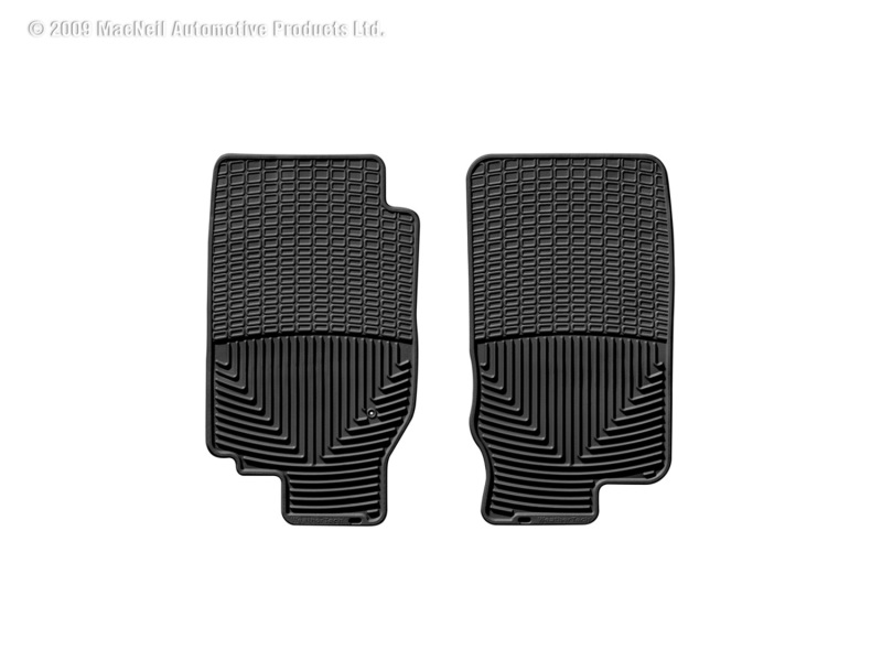 WeatherTech 02-05 Ford Explorer Front Rubber Mats - Black - W30