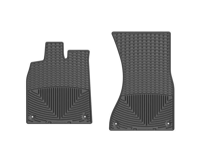 WeatherTech 12+ Audi A6/S6 Front Rubber Mats - Black - W300