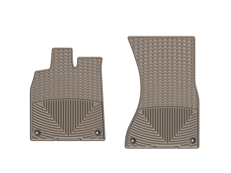 WeatherTech 12+ Audi A6/S6 Front Rubber Mats - Tan - W300TN