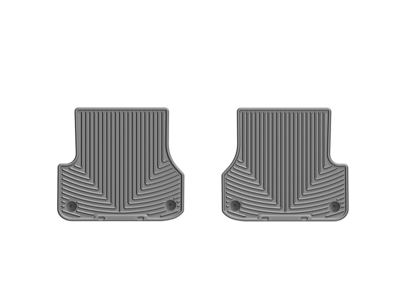 WeatherTech 12+ Audi A6/S6 Rear Rubber Mats - Grey - W301GR
