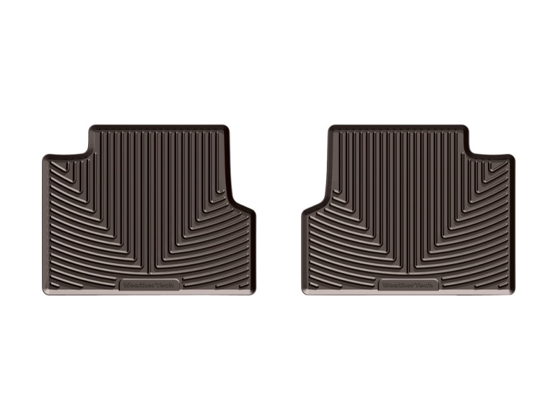 WeatherTech 2014+ Jeep Cherokee Rear Rubber Mats - Cocoa - W317CO