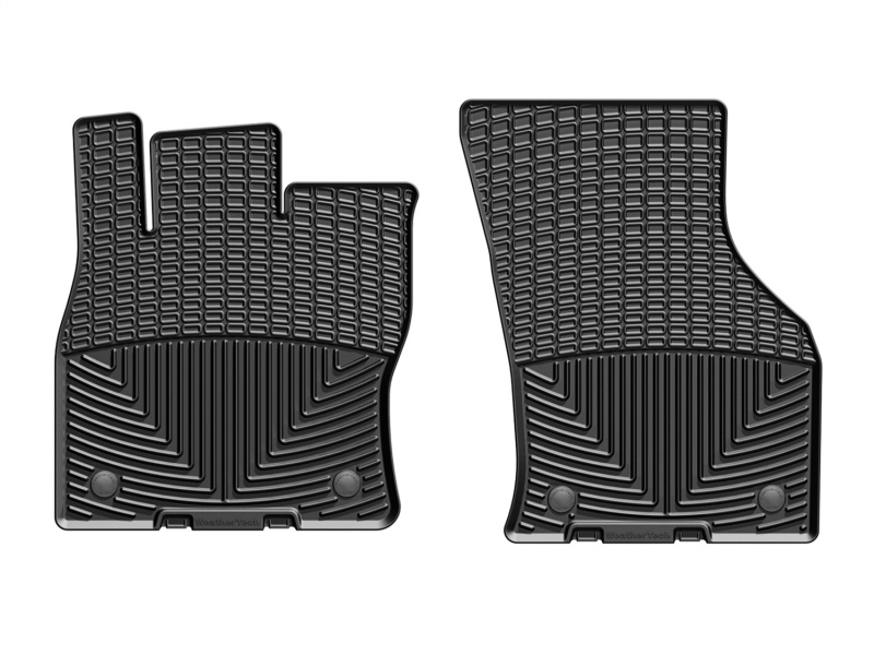 WeatherTech 2015+ Volkswagen Golf/GTI (5-Door Hatchback Only) Front Rubber Mats - Black - W350