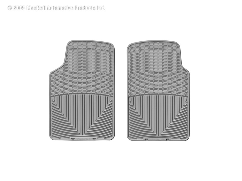 WeatherTech 98 Chevrolet Tracker Front Rubber Mats - Grey - W3GR