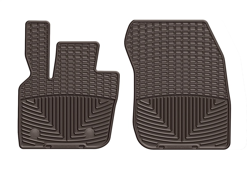 WeatherTech 2017+ Ford Fusion Front Rubber Mats - Cocoa - W404CO