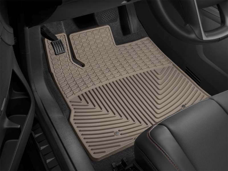 WeatherTech 2017+ GMC Acadia/Acadia Denali Front Rubber Mats - Tan - W418TN