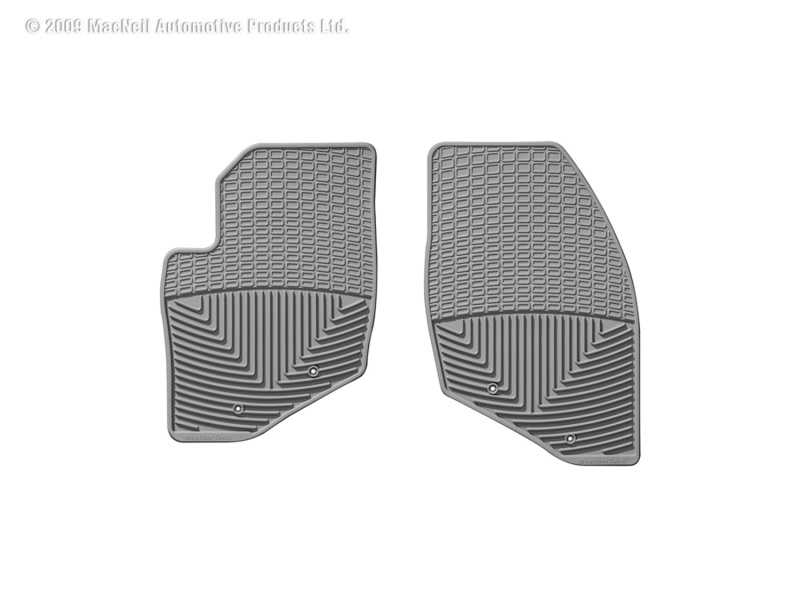 WeatherTech 99-06 Volvo S80 Front Rubber Mats - Grey - W44GR