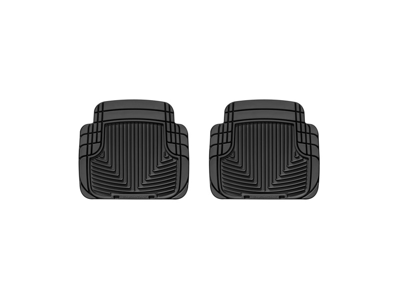 WeatherTech 99 BMW M3 Convertible Rear Rubber Mats - Black - W50