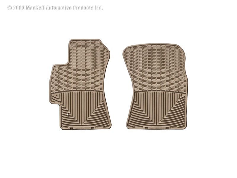 WeatherTech 93-01 Subaru Impreza Front Rubber Mats - Tan - W52TN