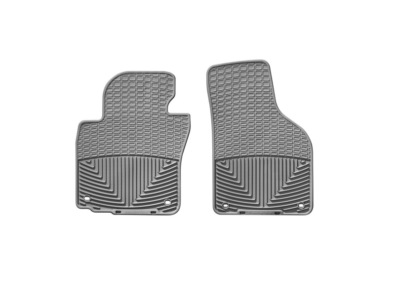 WeatherTech 05+ Volkswagen GLI Sedan Front Rubber Mats - Grey - W53GR