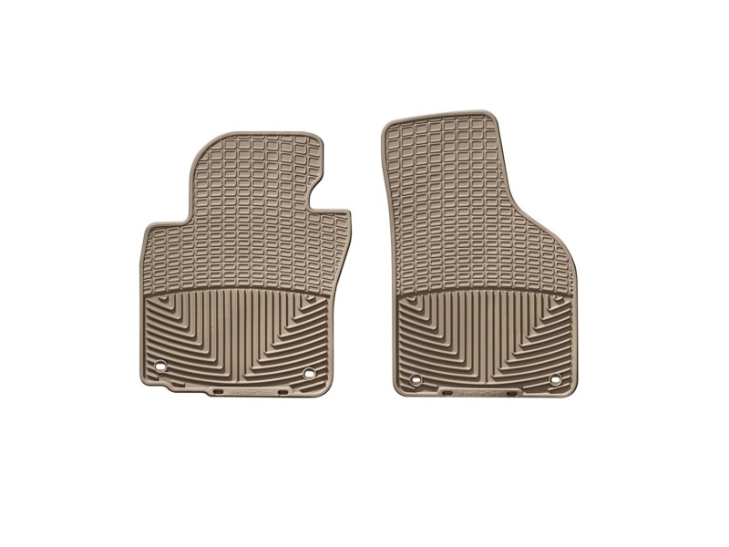 WeatherTech 05+ Volkswagen GLI Sedan Front Rubber Mats - Tan - W53TN