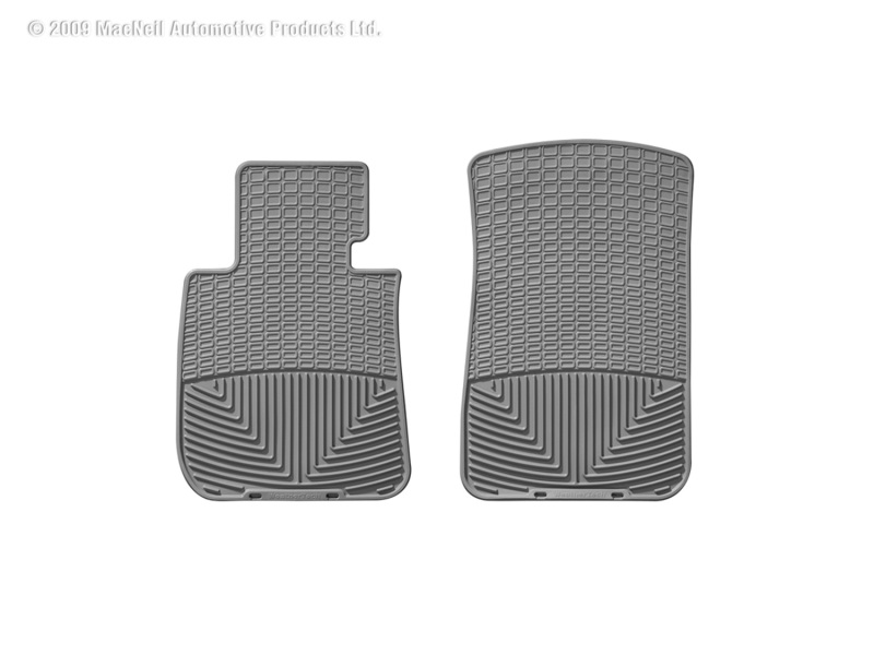 WeatherTech 05+ Chevrolet Cobalt Front Rubber Mats - Grey - W61GR