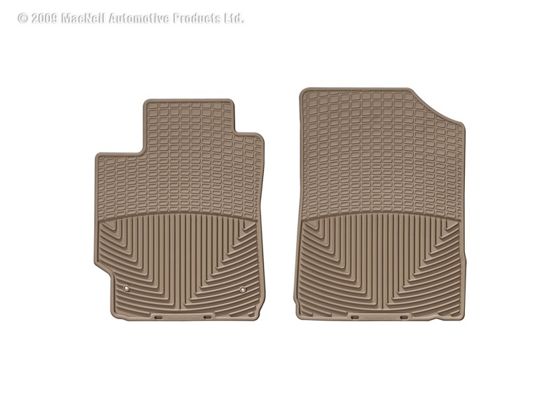 WeatherTech 03-13 Mazda Mazda 6 Hatch Front Rubber Mats - Tan - W71TN