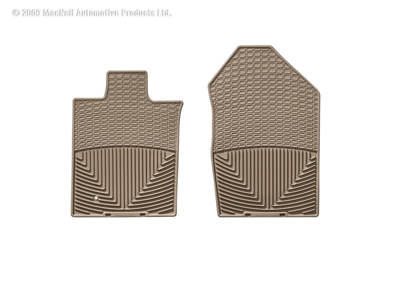 WeatherTech 06-09 Ford Fusion Front Rubber Mats - Tan - W97TN