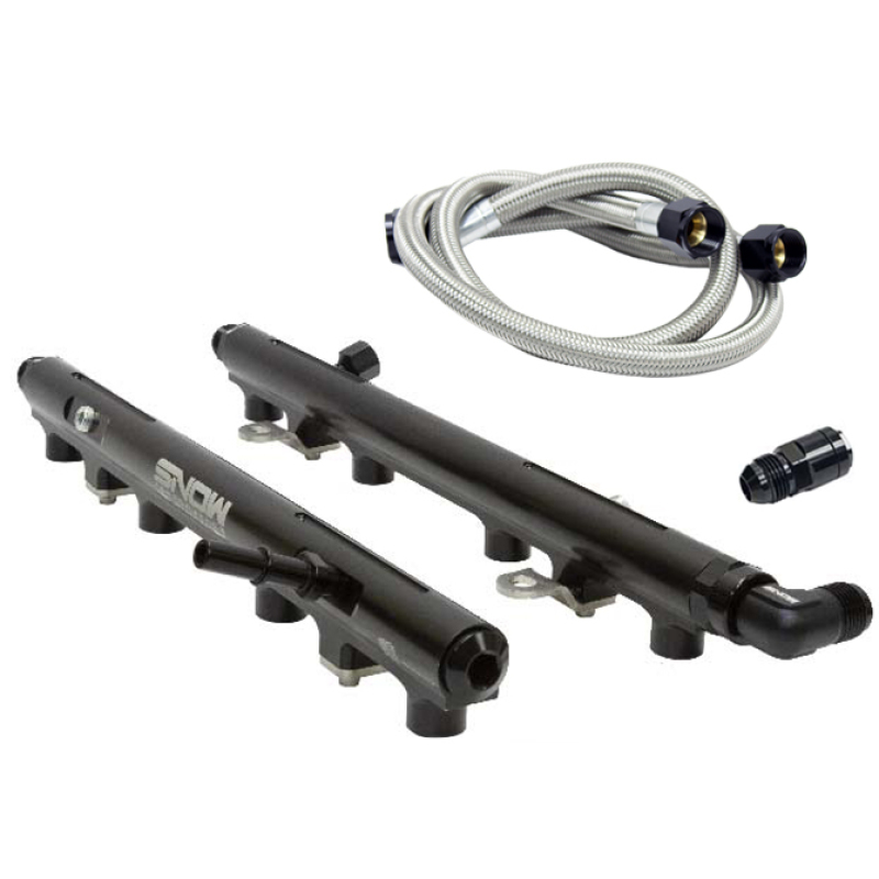 Snow 2018+ Ford Coyote Factory Hookup Fuel Rail Kit (Pair) - SNF-30112F