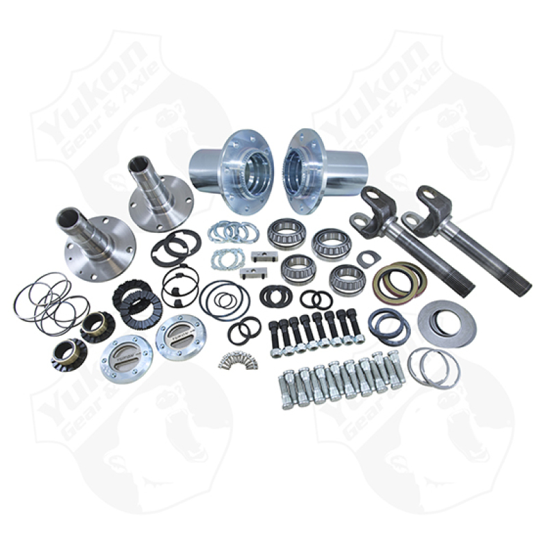 Yukon Gear Spin Free Locking Hub Conversion Kit For Dana 60 & Aam / 00-08 SRW Dodge - YA WU-04