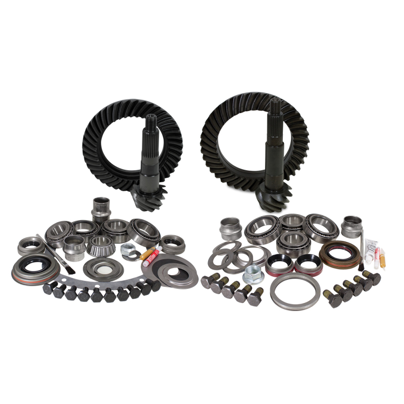 Yukon Gear Gear & Install Kit Package Jeep XJ / YJ w/ Dana 30 Front & Model 35 Rear - 4.56in Ratio - YGK001