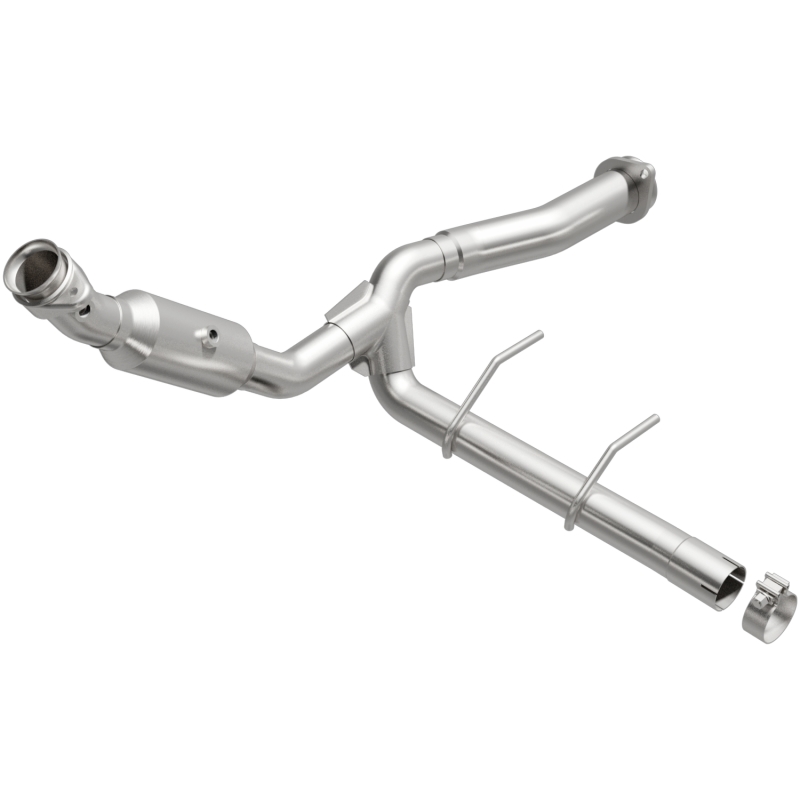 MagnaFlow 11-14 Ford F-150 5.0L Direct Fit CARB Compliant Left Catalytic Converter - 5551139