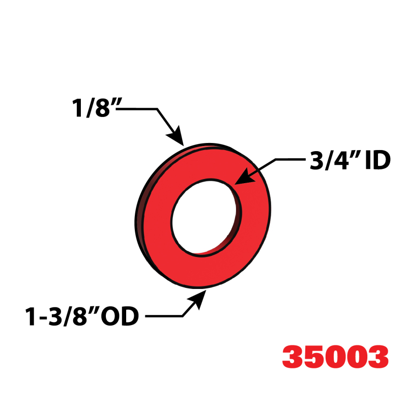 SPC Performance KENWRTH SHIM 1/8 (6) - 35003