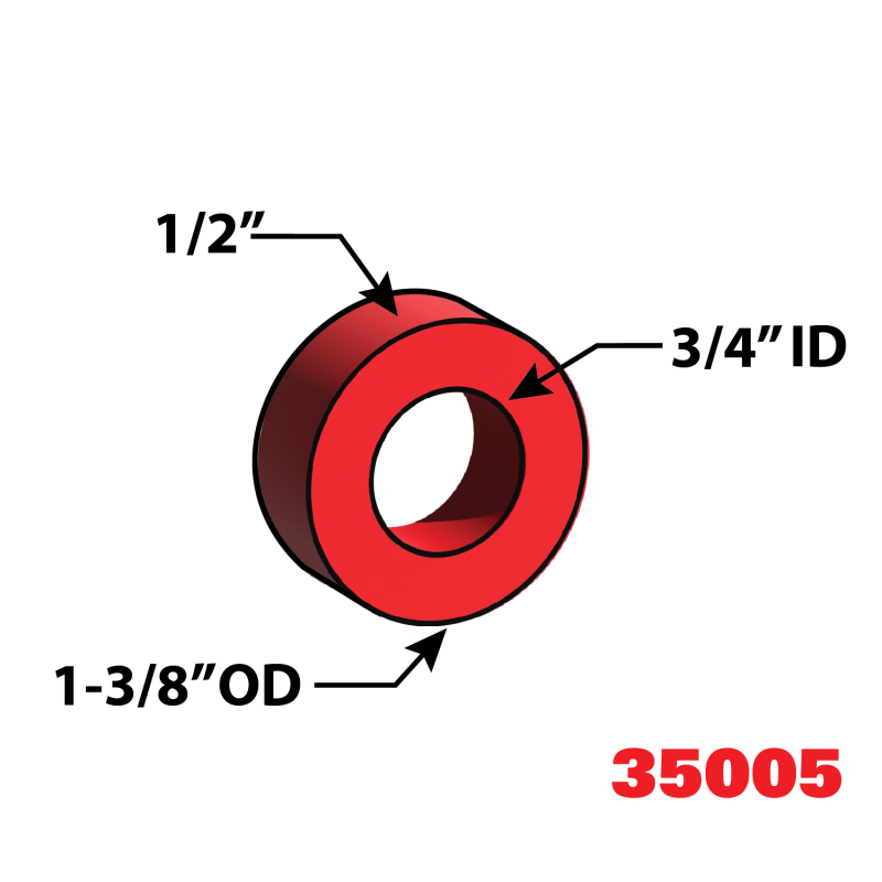 SPC Performance KENWRTH SHIM 1/2 (6) - 35005