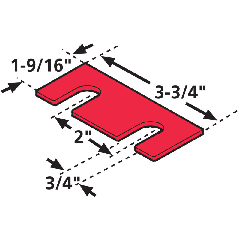 SPC Performance FRTLNR SHIM 1/8in. (6) - 35022