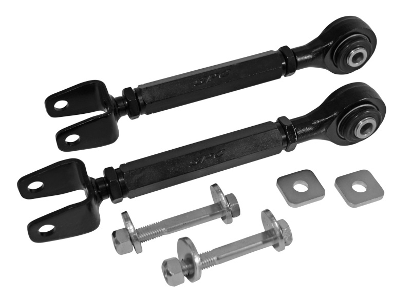 SPC Performance 03-08 Nissan 350Z/03-07 Infiniti G35 Rear Adjstbl Camber Arms w/Toe Cams&Lock Plates - 72052