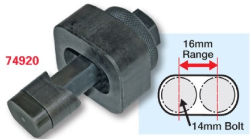 SPC Performance 14x16mm Slot Punch Tool - 74920