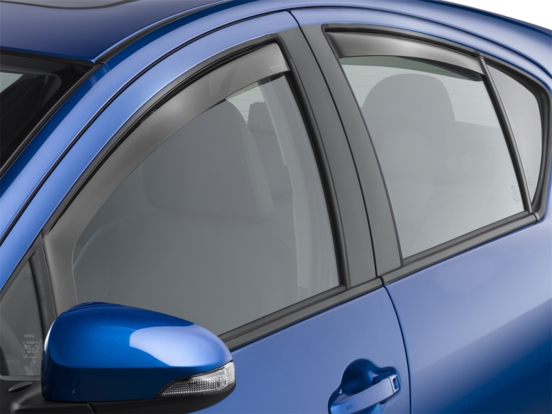 WeatherTech 06-11 Lexus GS Front & Rear Side Window Deflectors - Dark Smoke - 82395