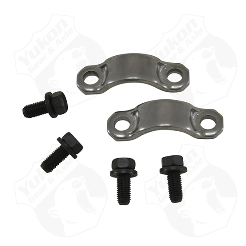 Yukon Gear 7290 U/Joint Strap Kit (4 Bolts and 2 Straps) For Chrysler 7.25in/8.25in/8.75in/9.25in - YY C7290-STRAP