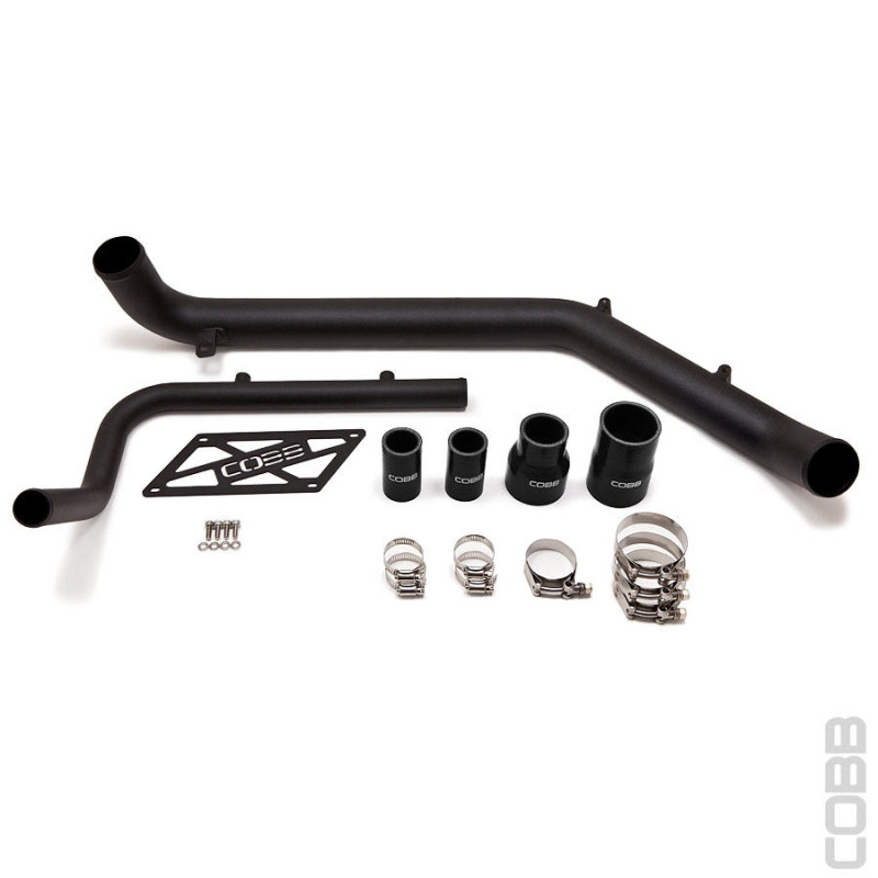 Cobb Mitsubishi Evo X Stealth Black IC Upper Hard Pipe Kit - 752530-BK