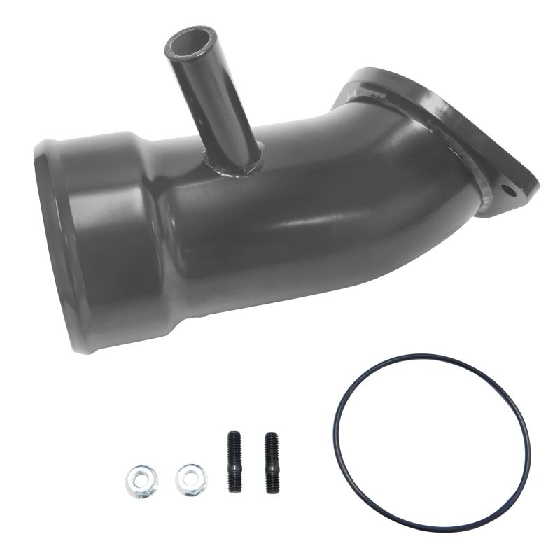 Wehrli 17-19 Chevrolet 6.6L L5P Duramax 3.5in Intake Horn w/PCV Port - Gloss White - WCF100721-GW