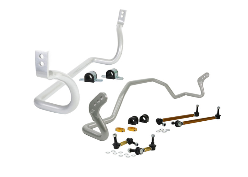 Whiteline 09-15 Mitsubishi Lancer Ralliart Front & Rear Sway Bar Kit - BMK008