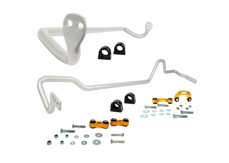 Whiteline 93-01 Subaru Impreza L / 98-01 Subaru Impreza RS Front & Rear Sway Bar Kit - BSK004