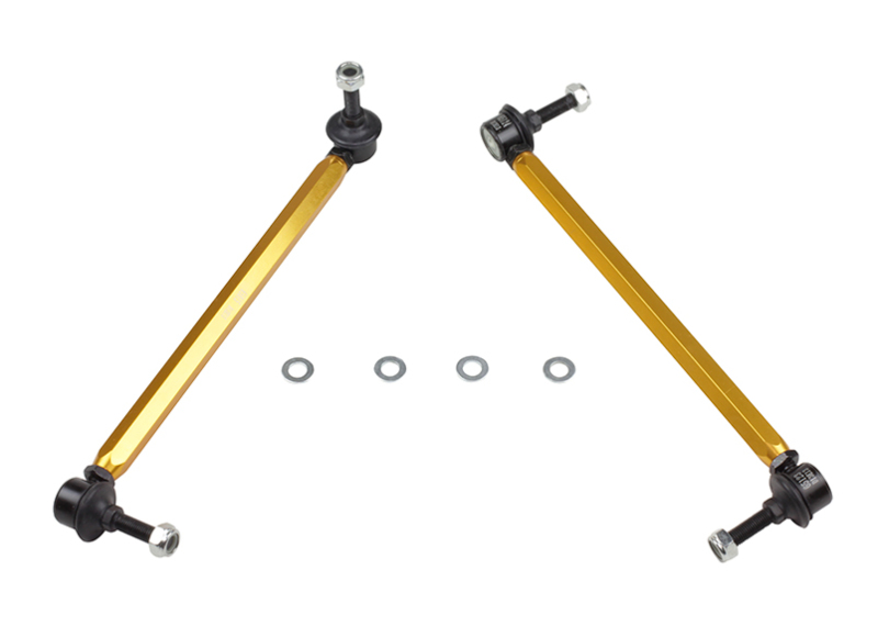 Whiteline 02-06 R53 & 06+ R56 Mini Cooper S  Front Swaybar link kit-adjustable ball end links - KLC105