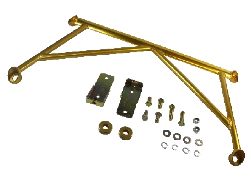 Whiteline 05+ Ford Mustang 8cyl (Shelby GT / GT500) Front Lower Control Arm Brace to Swaybar - KSB726