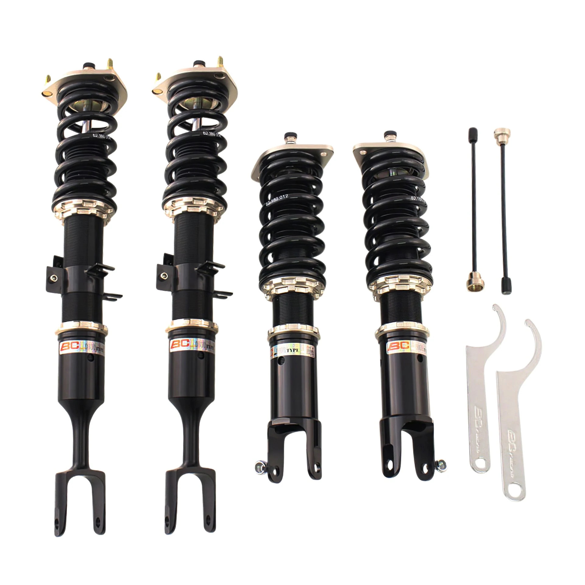 BC Racing BR Type True Rear Coilovers Extreme Low Nissan 350Z 2003-2008