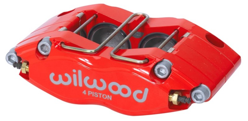 Wilwood Caliper- DPR-DS - Red 1.25in Piston .38/.500in Rotor - Dust Seal - 120-14698-RD
