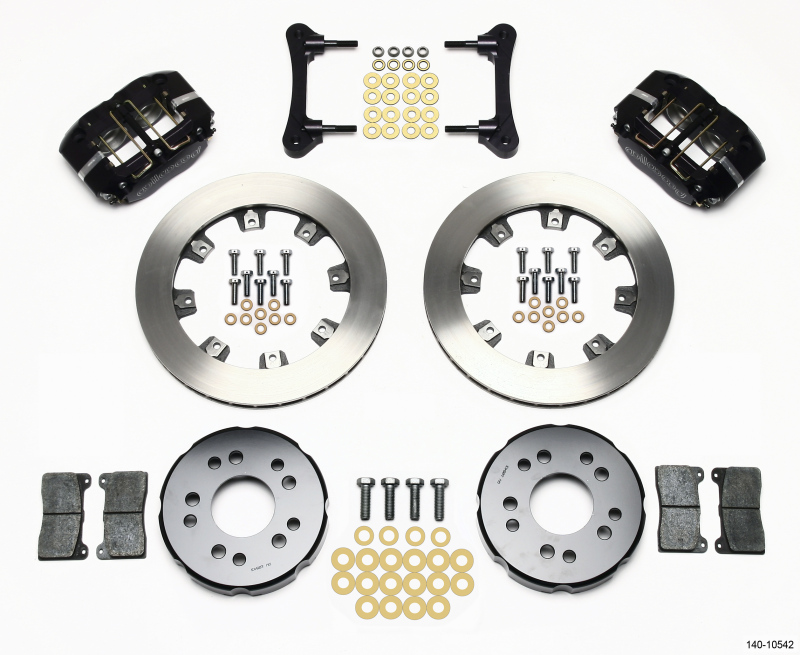 Wilwood Dynapro Radial Front Drag Kit 11.75in Vented 2005-2014 Mustang - 140-10542
