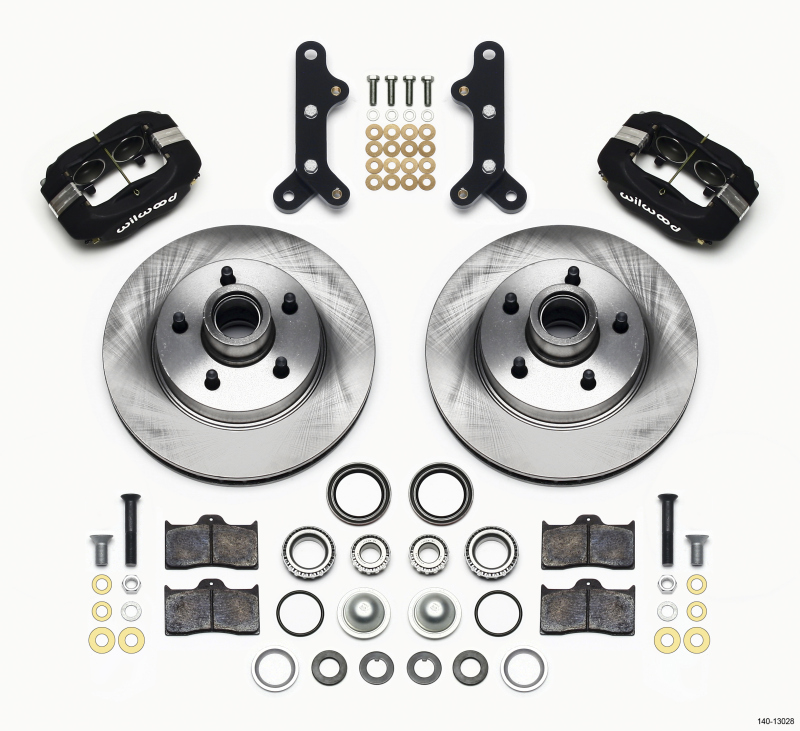 Wilwood Forged Dynalite Front Kit 11.88in 1 PC Rotor&Hub Buick Rivera 1964-65 - 140-13028