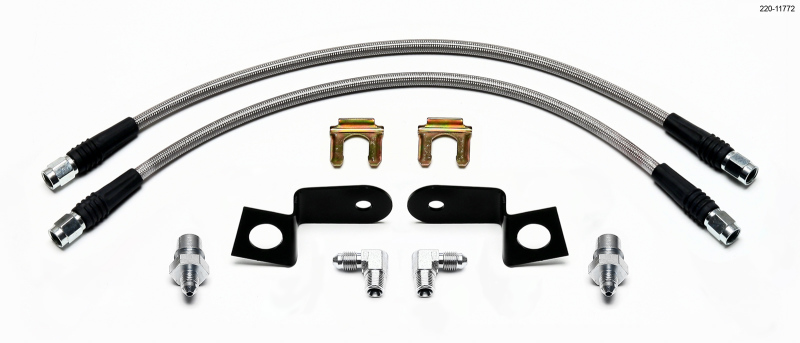 Wilwood Flexline Kit 2006-10 Magnum/Chrger/Challngr/300C Rear - 220-11772